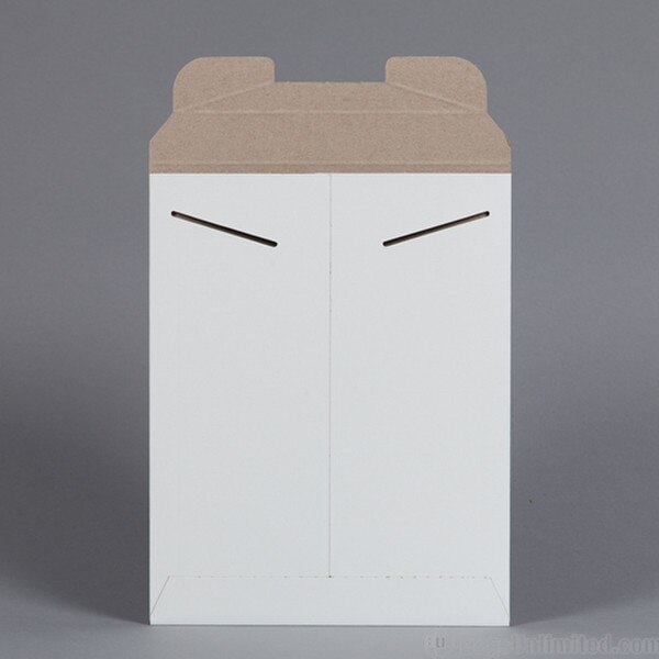 Rigid Mailer - White Clay Coat. 8-